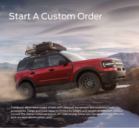 Start a custom order | Paducah Ford in Paducah KY